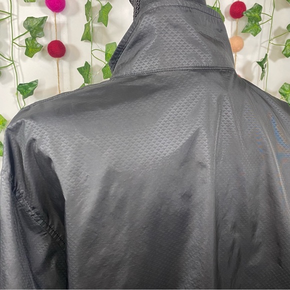 Nike Black The Athletic Department Vintage Windbreaker Lightweight Jacket LARGE - Picture 12 of 12